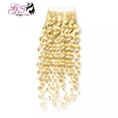 10-20" 4x4 #613 Lace Closure Deep Curly